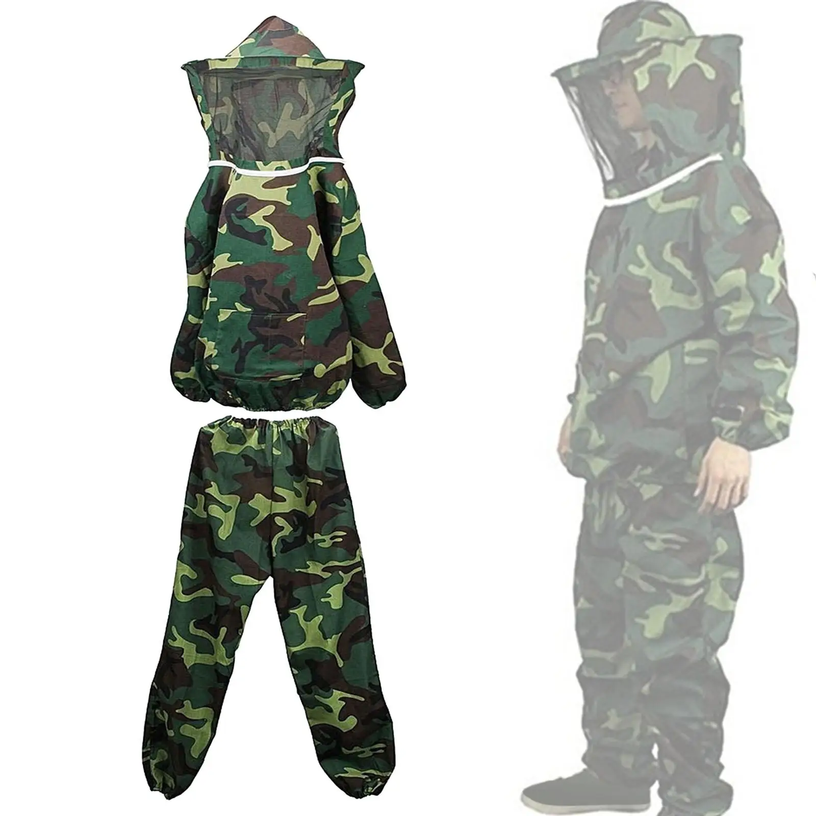 Unisex Beekeeping Suit with and Pants Beekeeping Protective Clothes - Image 5