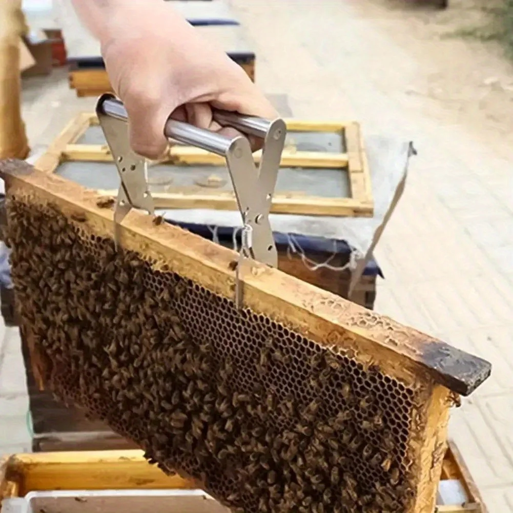 New Bee Hive Frame Holder Capture Frame Grip Beehive Clip Clamp Grasp Beekeeping Accessories Increase Honey Bee Tool - Image 2