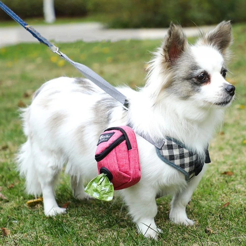 Portable Pet Dog Training Treat Pouch Multifunction Garbage Storage Puppy Snack Reward Waist Bag Durable Dog Poop Dispenser - Image 3