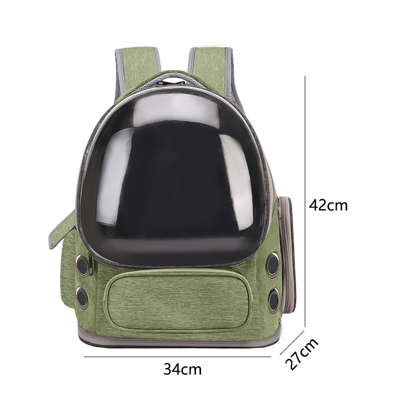 Pet Backpack Portable Travel Backpack Dogs and Cats Travel Portable Back Bag Large capacity, Pet Carrier Bag for Cats and Dogs - Image 3