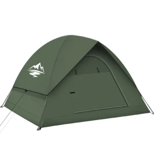 3-4 People Tents for Camping with Shelter 100% Waterproof Windproof Easy Set Up Tent with Removable for Adventure Backyard
