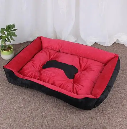 Pet Large Dog Bed Warm House Candy-colored Square Nest Pet Kennel For Small Medium Large Dogs Cat Puppy Plus Size Dog Baskets - Image 34