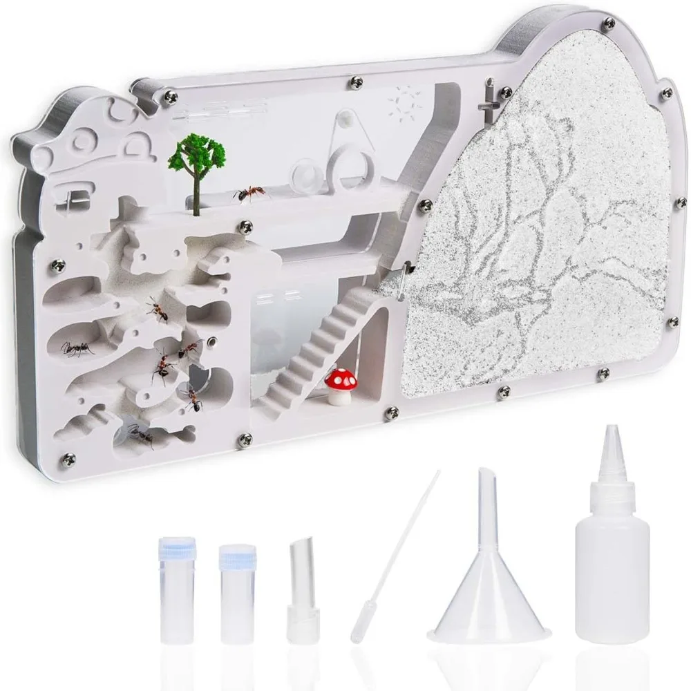 Large Viewing Area Ant Farm Castle Educational Science Gifts Plastics Ant Colony Observation Kits Ant Farms Care for Live Ants - Image 5