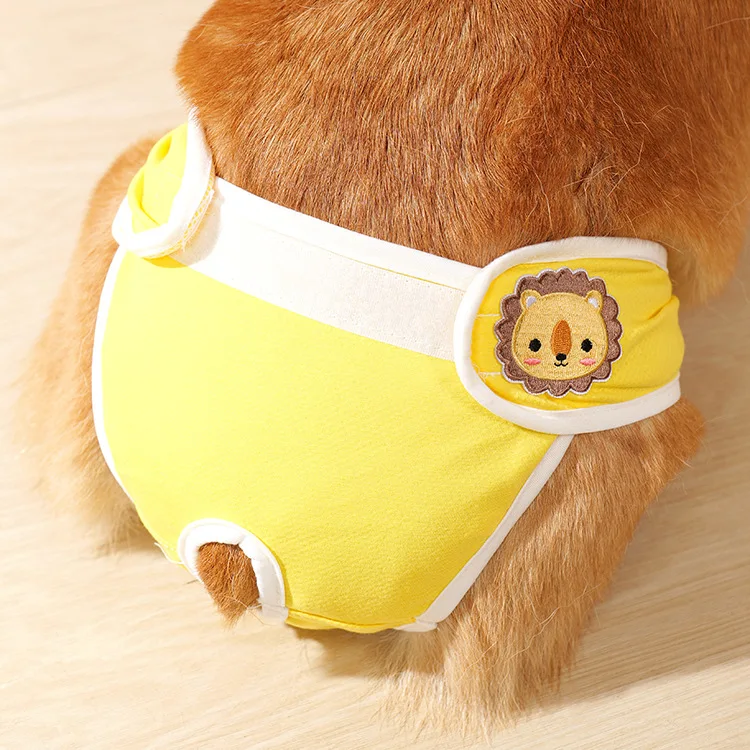 Reusable Female Dogs Diaper Pants Sanitary Female Dog Pants Diapers for Dogs Menstruation Pet Cat Physiological Safety Pants - Image 7