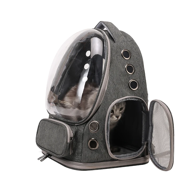 Pet Backpack Portable Travel Backpack Dogs and Cats Travel Portable Back Bag Large capacity, Pet Carrier Bag for Cats and Dogs - Image 5