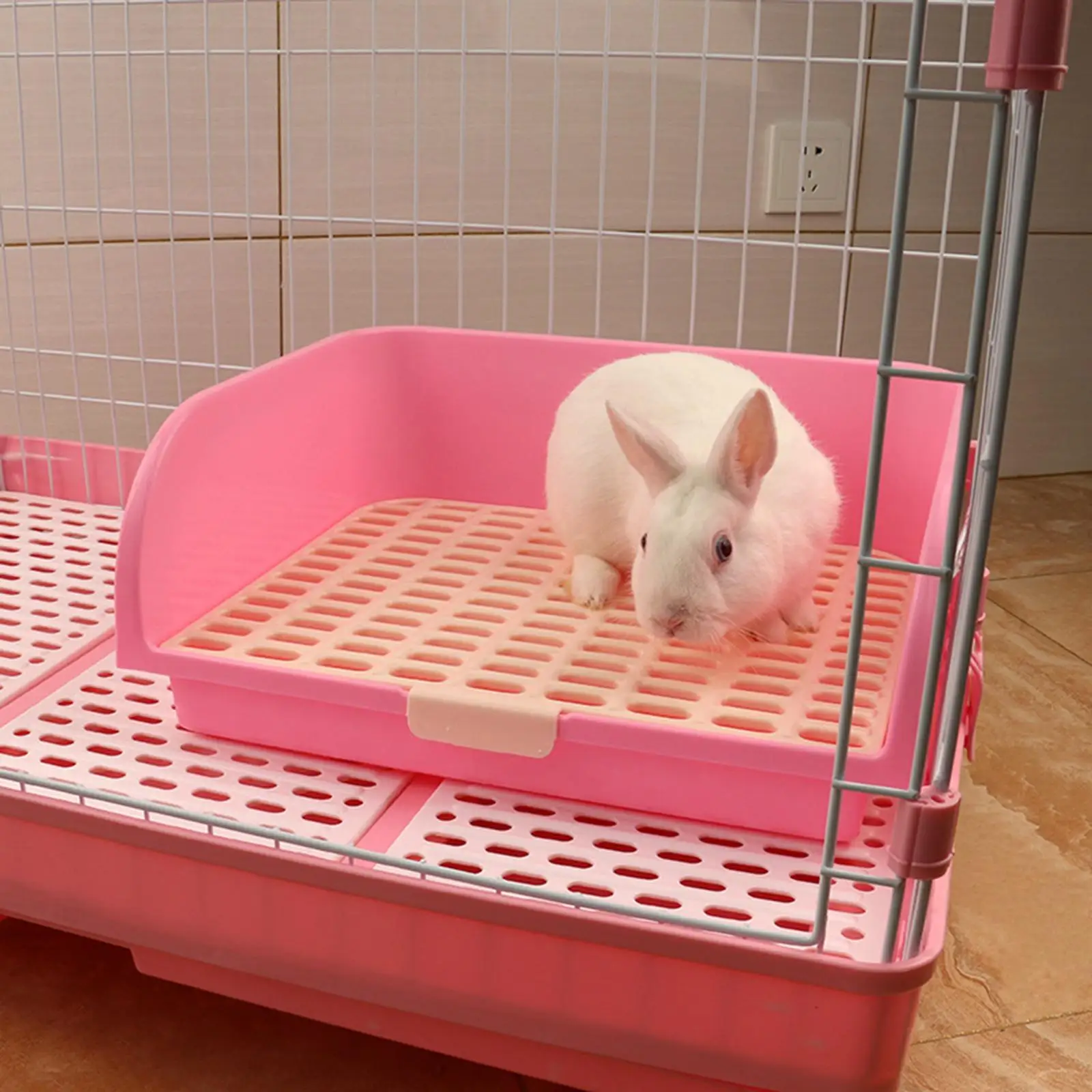 Large Rabbit Litter Box Litter Tray Toilet Pet Toilet Litter Bedding Box Potty for Ferret Bunny Small Animal - Image 8