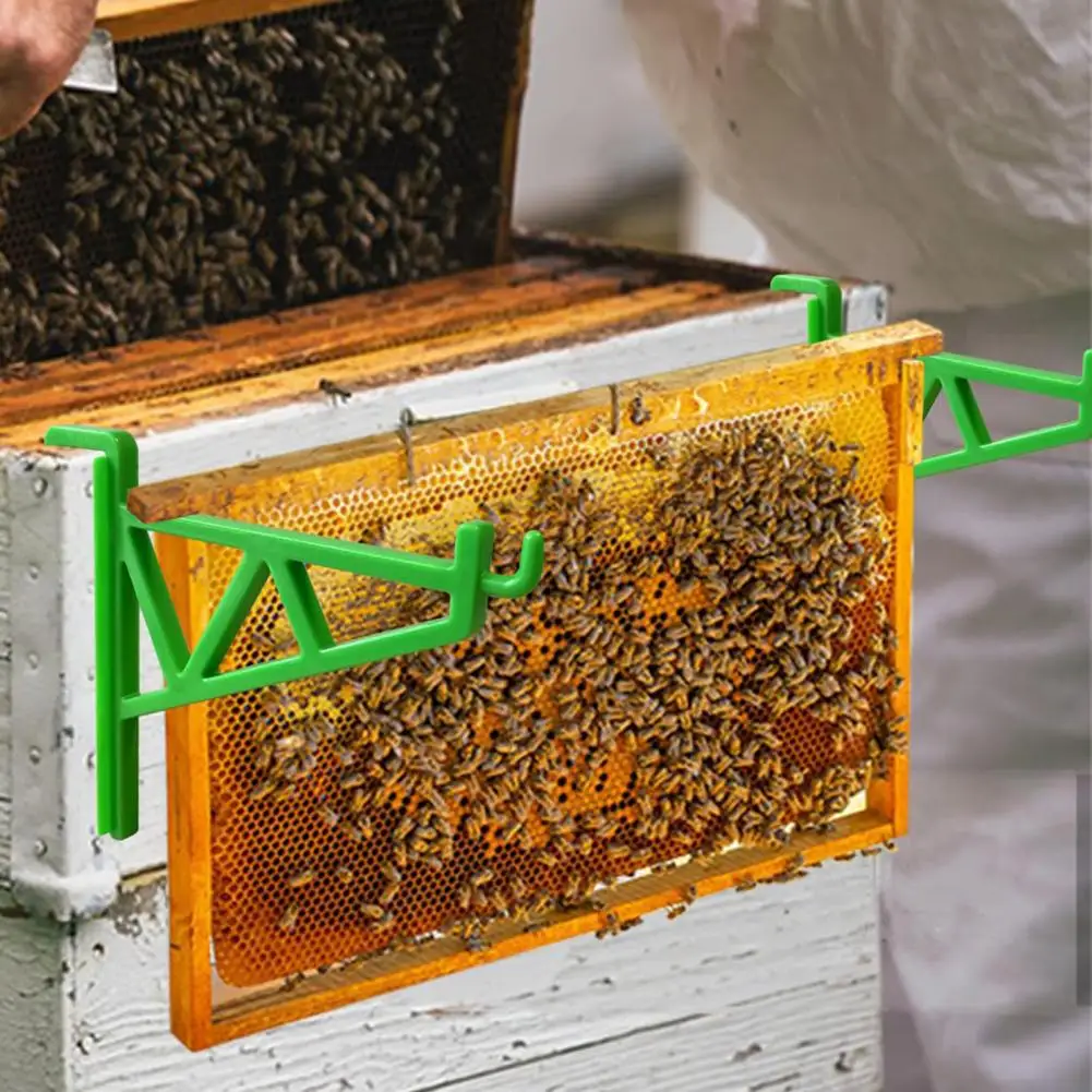2Pc Beehive Frame Holder Heavy Duty Plastic Beekeeping Grip Frame Perch Bee Hive Stand Support Rack Bracket Beekeeping Equipment - Image 4