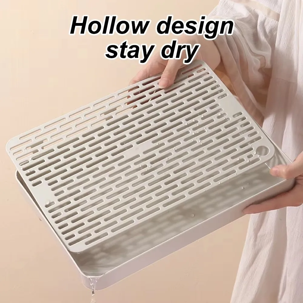 New Small Rabbit Litter Box Plastic Rectangular Pet Toilet Tray Double-layer Bunnie Corner Toilet Box Dutch Pig Supplies - Image 3