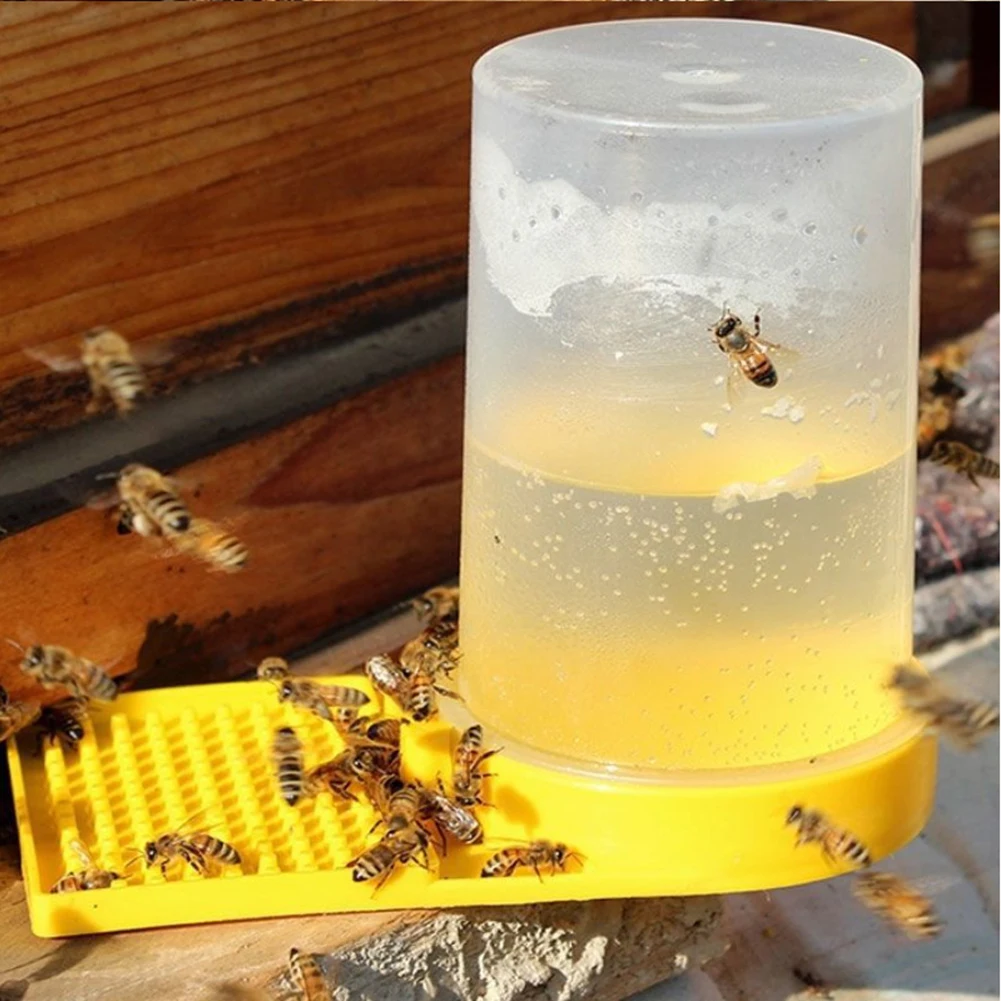 1-6PCS Bee Feeder Drinking Water Waterer Beekeeping Honey Bee Feeders Watering Bees Tools Supplies Feeding Bee Drinker Tools - Image 3
