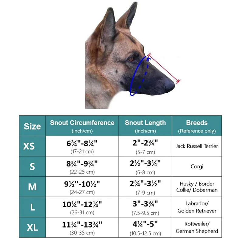 Dog Muzzle, Soft Mesh Covered Muzzles Poisoned Bait Protection With Adjustable Straps, Prevent Biting Chewing And Licking - Image 4