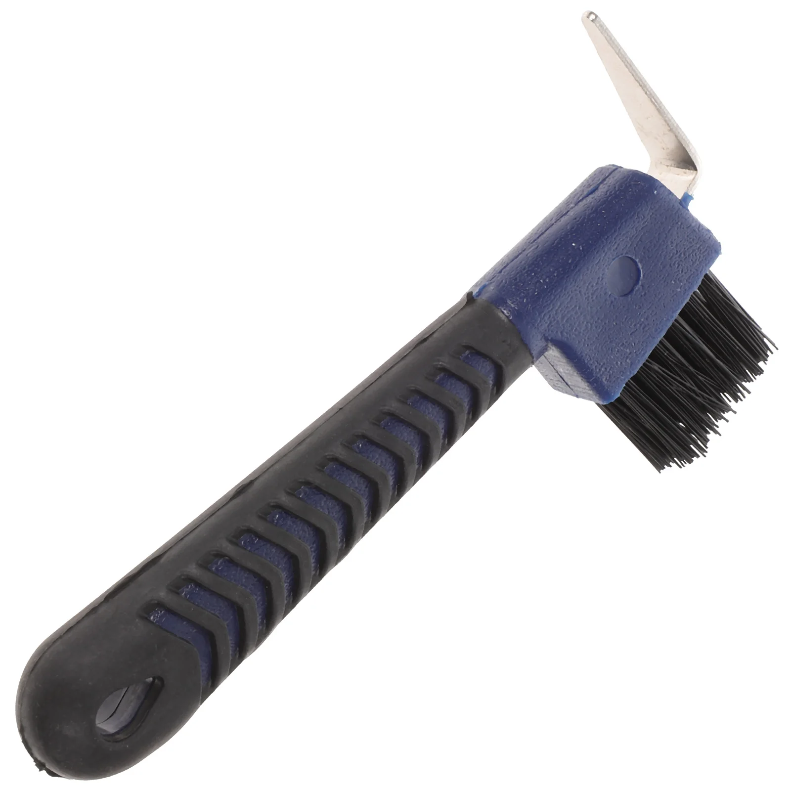 Stainless Steel Hoof With Brush Comfortable Grip Horse Hoof Durable Nylon Bristle Horse Grooming Tools Hoof Cleaning - Image 2