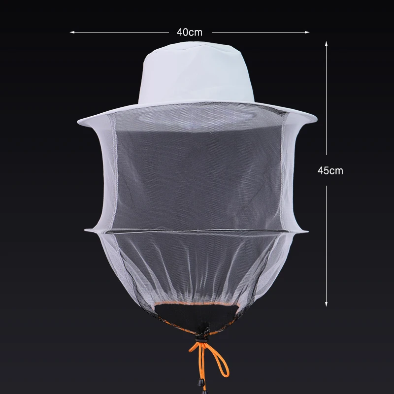 BeeKeeping Professional Beekeeper Hat With Brim Face Thickening Sunscreen Half-Length Special Protection Beekeeper - Image 6