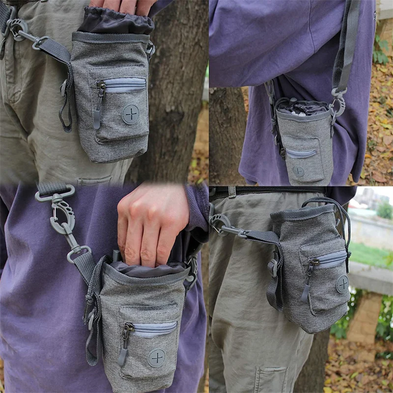 Portable Dog Training Pouch Bag Dog Training Treats Food Pouches Fanny Pack Treat Holder Dog Pet Treat Bags Toys - Image 2