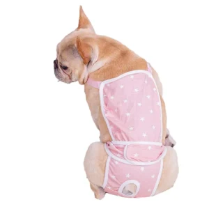 Pet Short Pants for Female Dogs Puppy Underwear Diaper Cotton Washable Dog Diaper Pet Physiological Pants Dog Supplies