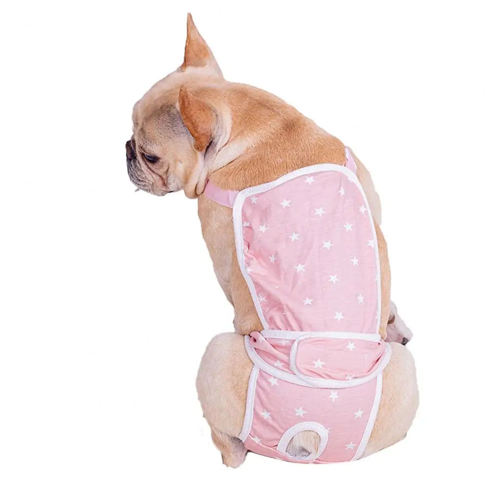 Pet Short Pants for Female Dogs Puppy Underwear Diaper Cotton Washable Dog Diaper Pet Physiological Pants Dog Supplies