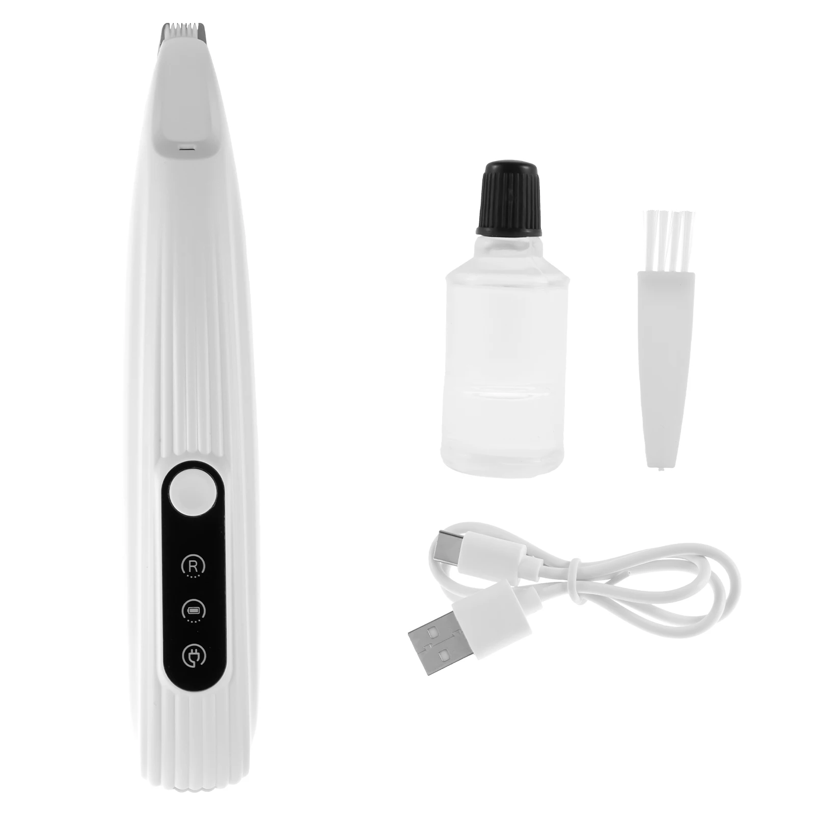 Pet Dog Paw Trimmer with LED Light Low Noise Shaver High-Speed Waterproof Dog Cat Hair Trimmer Clippers Cordless Grooming Tool - Image 7