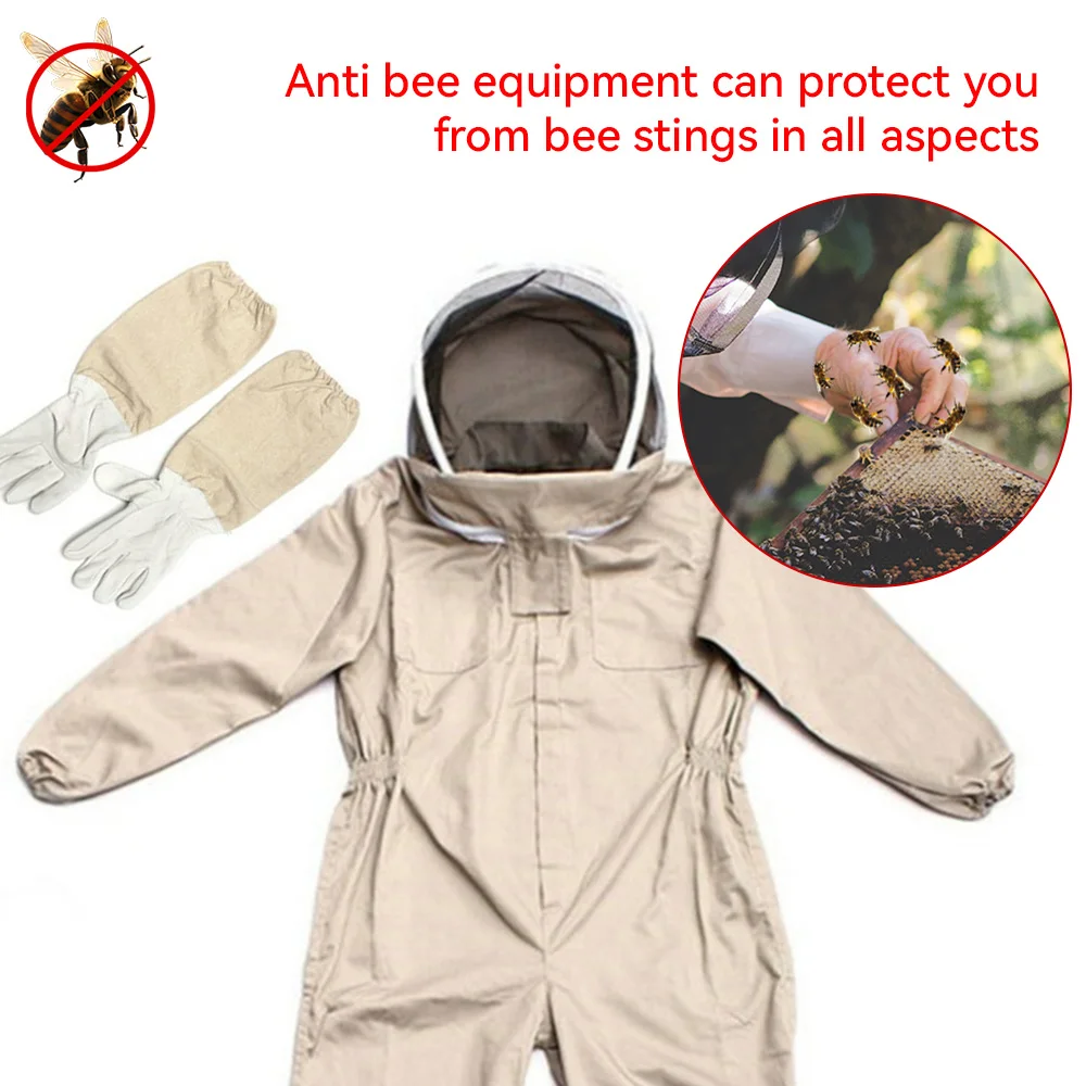 Professional Beekeeping Suit Full Body with Protective veil Beekeeping Gear for Beekeeping Beekeeping Supplies Summer essentials - Image 3