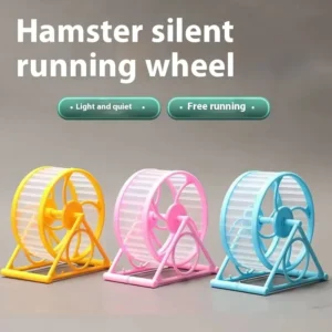 Hamster Silent Running Wheel Anti-jamming Foot Runner Hamster Golden Bear Running Wheel Toy Runner Stand Small Hamster Supplies