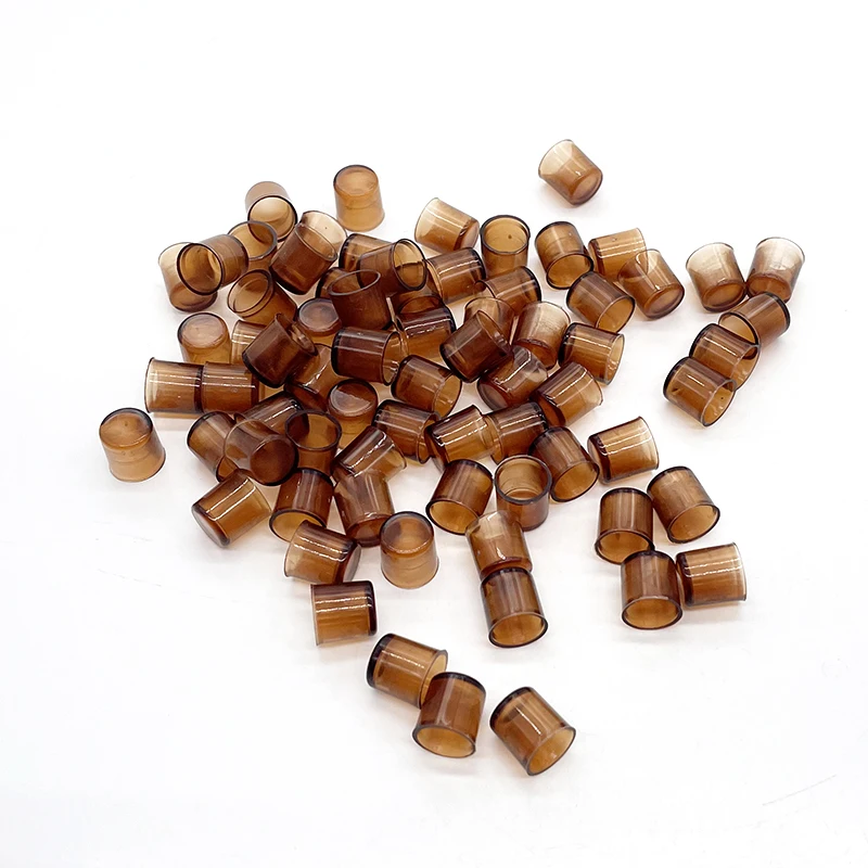 1set Bee Queen Rearing King New Plastic Brown/Green Color Cells Cages Room Cups Cell Cage Cup Bees Tools Beekeepers Kit - Image 3