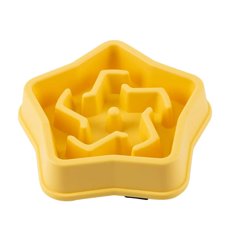 Pet Cat Dog Slow Food Bowl Fat Help Healthy Round Anti-choking Thickened And Non-slip Multiple Colors Shapes - Image 20