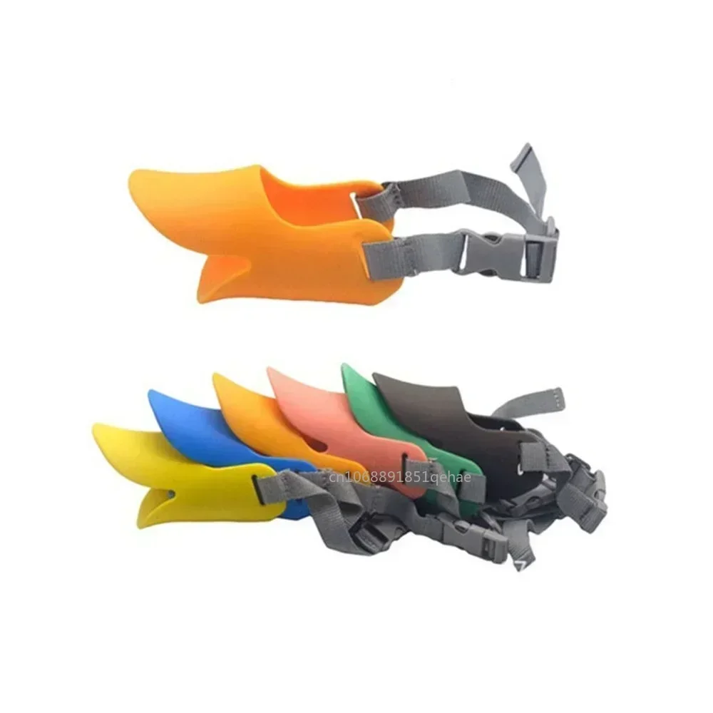 Dog Muzzle Silicone Duck Muzzle Mask for Pet Dogs Anti Bite Stop Barking Small Large Dog Mouth Pet Dog Accessories - Image 4