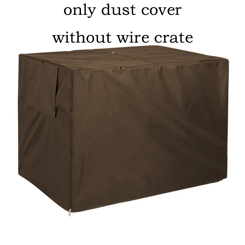 Pet Dog Kennel Cover 210D Oxford Dustproof Waterproof Durable Dog Cage Dust Cover Outdoor Foldable Universal Dog Cage Accessory - Image 8