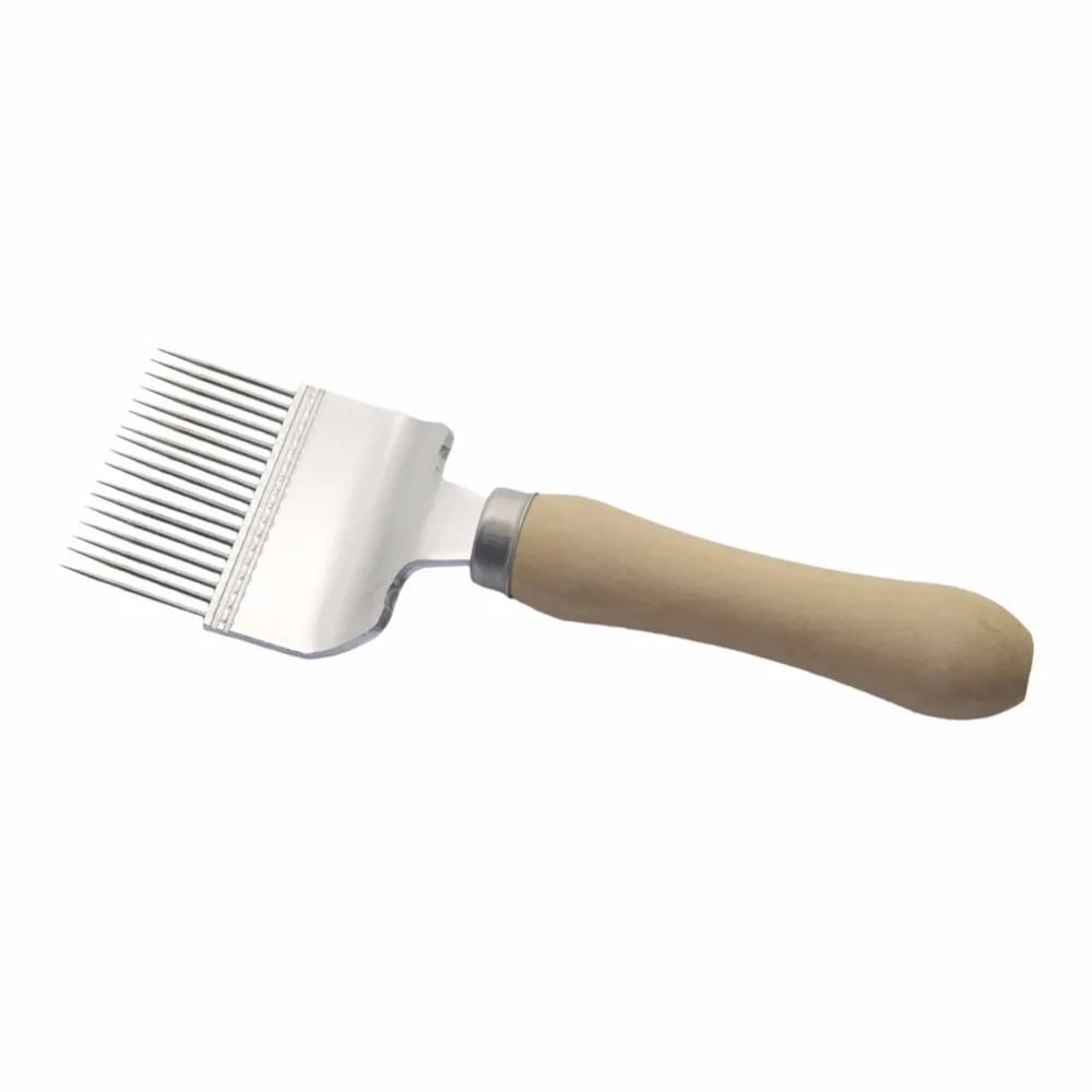 Beekeeping Tool 17to21 Pin Bee honey Forks Straight Needles Uncapping Forks handle Stainless Steel Honey Sparse Rake Shovel Comb - Image 6