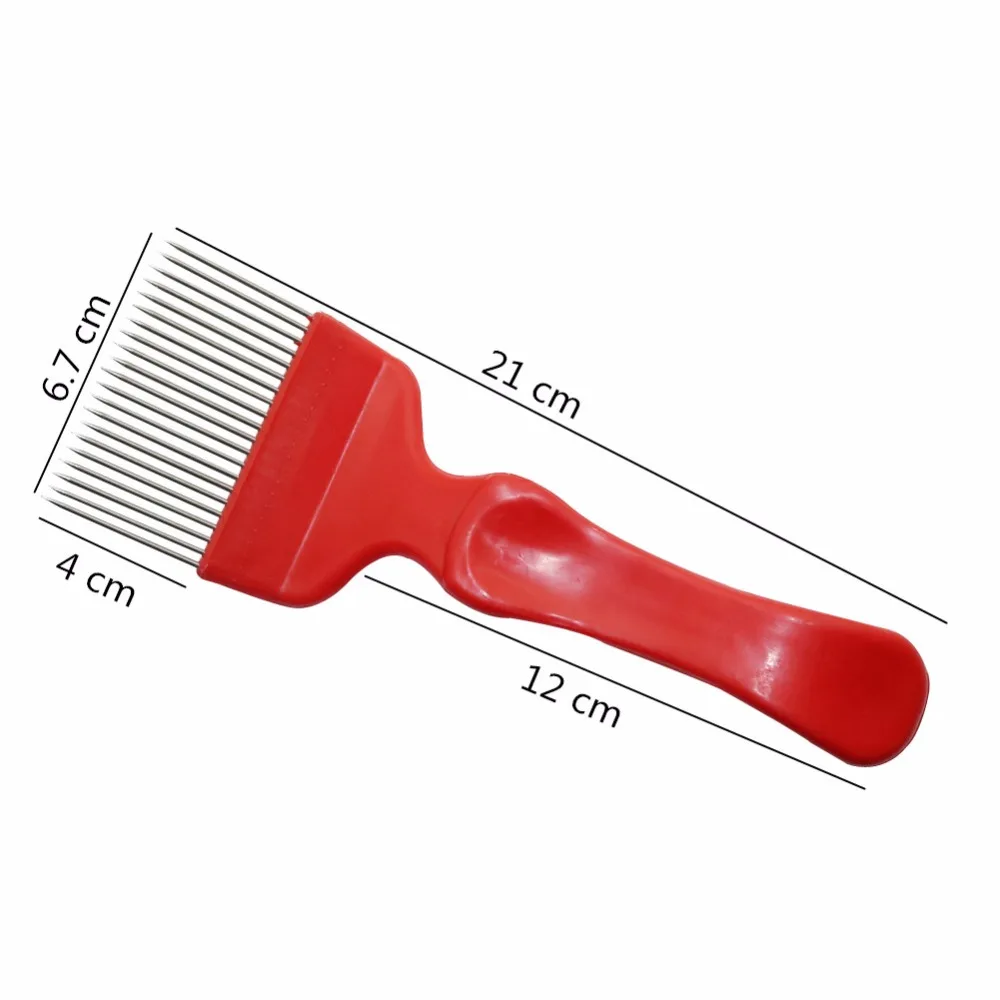 Beekeeping Tool 17to21 Pin Bee honey Forks Straight Needles Uncapping Forks handle Stainless Steel Honey Sparse Rake Shovel Comb - Image 2