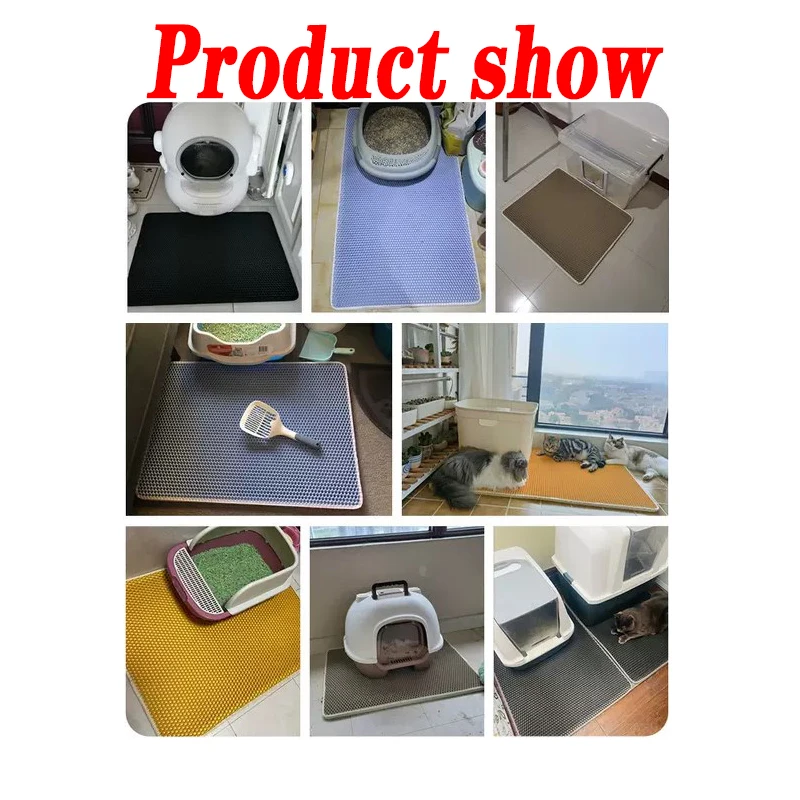 Cat Litter Mat Large Size Waterproof Pet Toilet Cat Litter Trapping Mat Non Slip Double Layer Cats Litter Box Pad Pet Product - Image 6