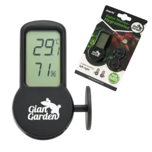 Reptile Hygrometer & Thermometer for Terrarium Gecko/Bearded Dragon/Frog/Tortoise Habitat Monitoring reptile accessories