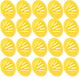 20Pcs Beehive Entrance Exit Cone, Plastic Beehive One Way Entrance Gate for Beekeeping, Plastic Beehive Escape Equipment Beekeep