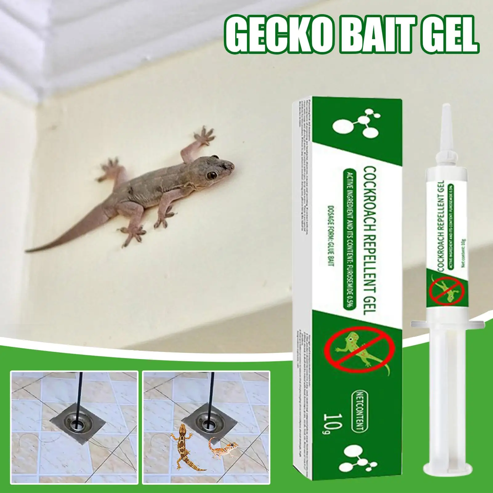 1pcs Reptile Prevention Gel Gecko Repeller Outdoor Natural Lizard Repellents Lizard Pests Remover Repel Gecko Bait Gel For Home - Image 5