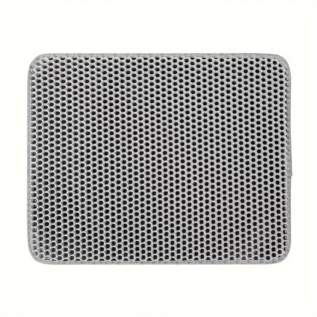 Cat Litter Mat Non Slip Big Pet Litter Box Filter Mat Double Layer Wear Resistant Waterproof Cat Litter Mat Pet Clean Supplies - Image 11