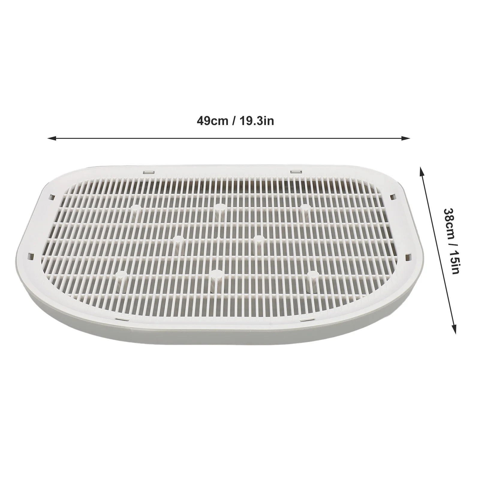 Cat Litter Mat Cat Litter Mat Waterproof Sturdy Anti Slip Leakage Resistant Easy to Clean Cat Litter Trapping Mat for Home - Image 5