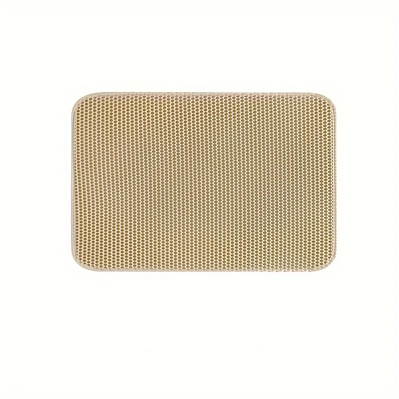 Cat Litter Mat Non Slip Big Pet Litter Box Filter Mat Double Layer Wear Resistant Waterproof Cat Litter Mat Pet Clean Supplies - Image 10