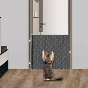 Retractable Gates for Dogs Retractable Baby Gates for Stairs 40x125cm Portable Animal Fence Cat Barriers Pet Supplies for Indoor