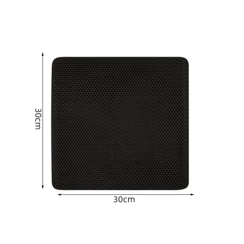 Non-Slip Waterproof Cat Litter Mat-Double Layer Washable Pet Floor Mat, Durable&Easy to Clean, Traps Litter for Cats&Small Pets - Image 6