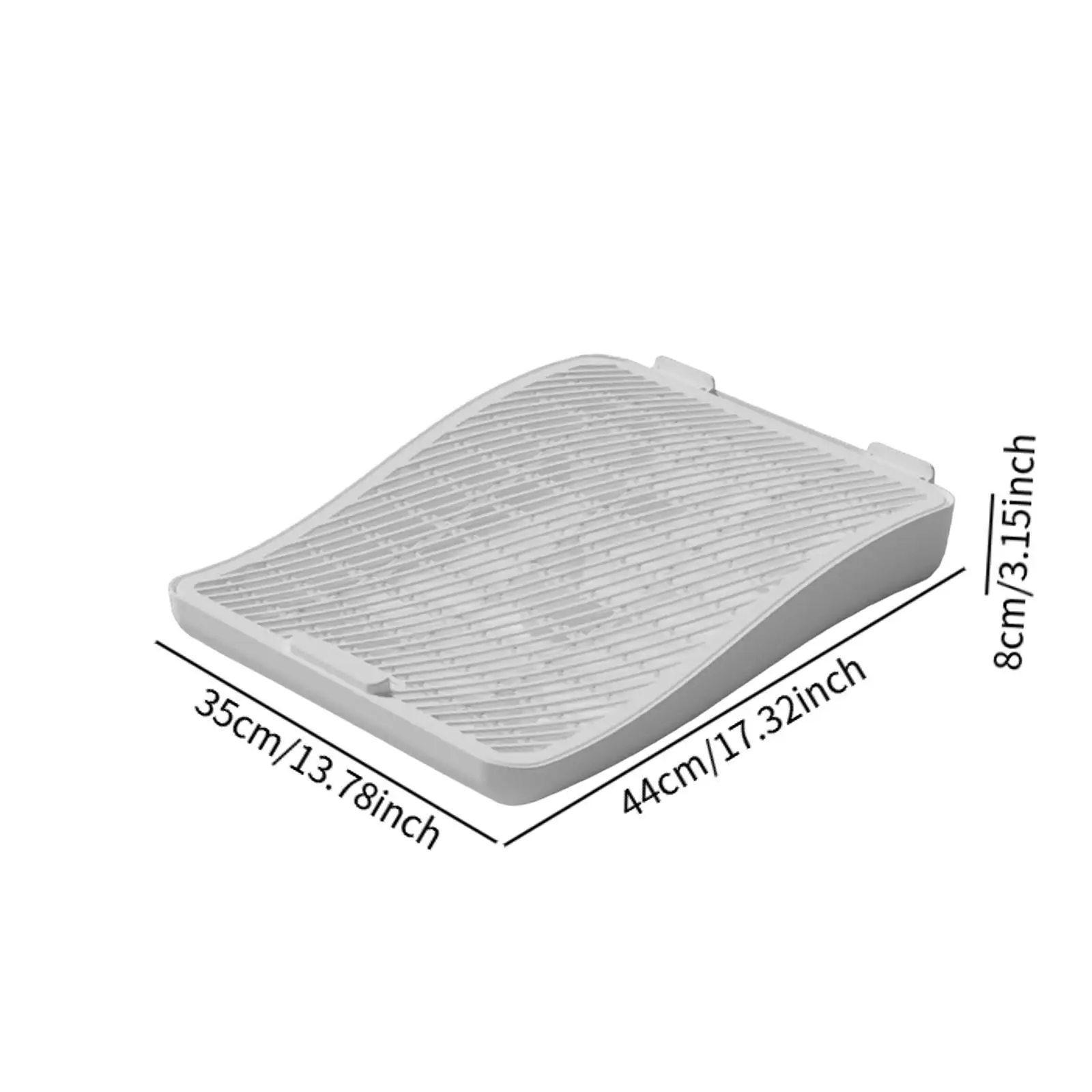 Cat Litter Trapping Mat Easy to Clean Lightweight Sturdy Double Layer Litter Catcher Pad for Pet Supply Kitten - Image 6