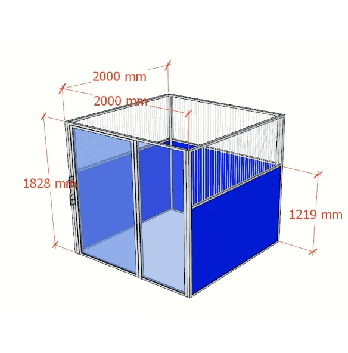 Dog Pet Animal Cages Veterinary Kennel Dog Kennels Large Outdoor Weather Proof