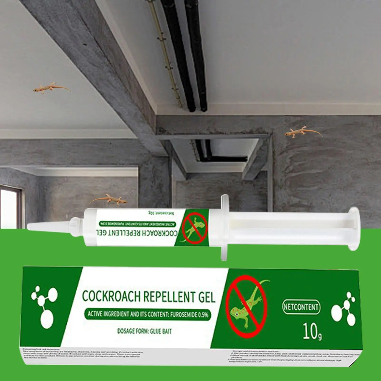 1pcs Reptile Prevention Gel Gecko Repeller Outdoor Natural Lizard Repellents Lizard Pests Remover Repel Gecko Bait Gel For Home - Image 3