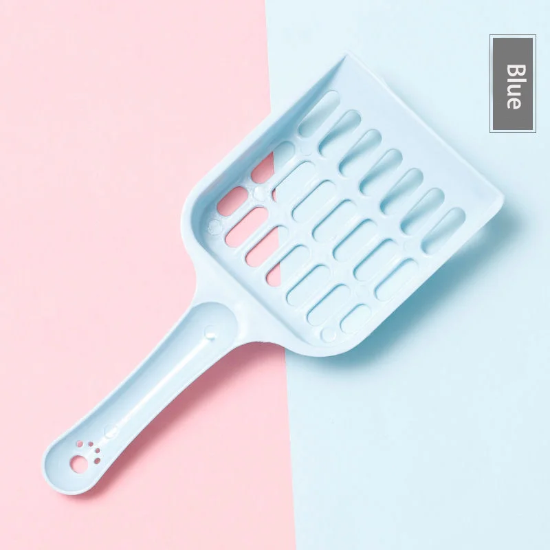 Pet Cat Excrement Cleaning Litter Basin Shovel Supplies Available In Multiple Colors Tofu Mesh Hollowed Out - Image 4