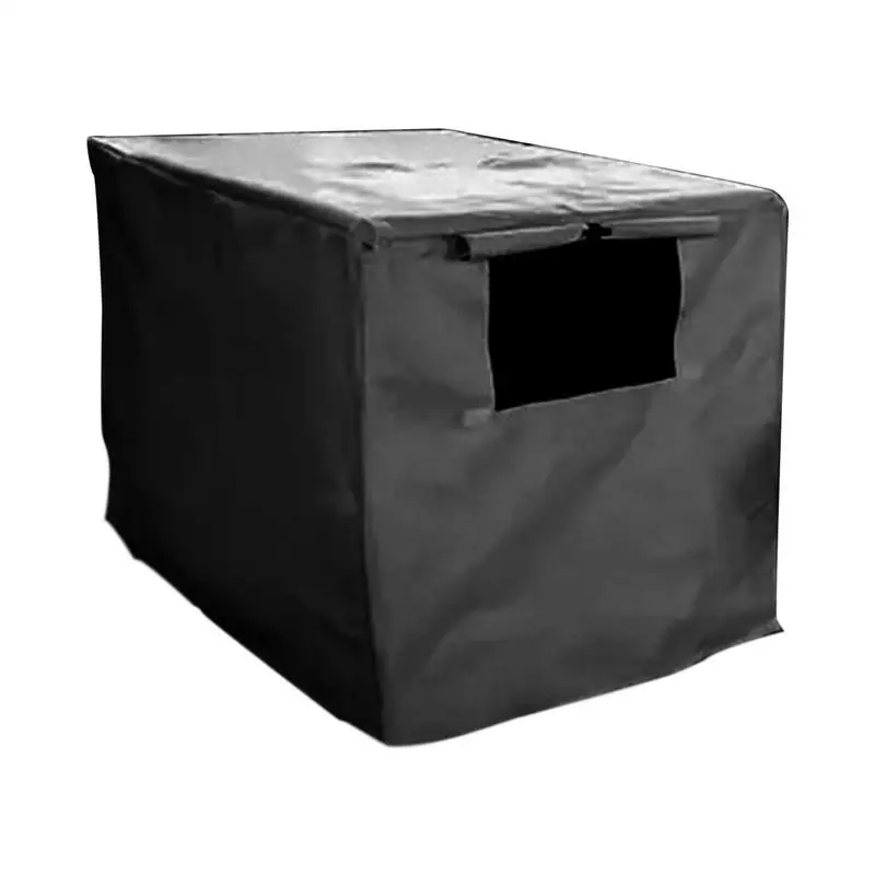 Pet Cage Cover Oxford Dog Kennel Cover Pet Crate Cover Windproof Dog Kennel Cover Waterproof Dog Cat Cage Cover for Crates - Image 2