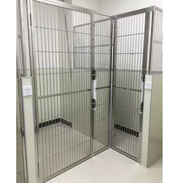 Dog Pet Animal Cages Veterinary Kennel Dog Kennels Large Outdoor Weather Proof - Image 3