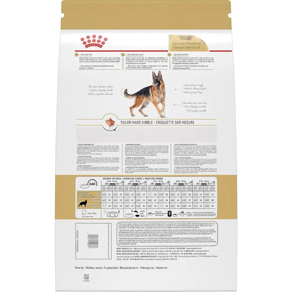 German Shepherd Adult Nutrition: 30 lb Dry Dog Food for Health - Image 2