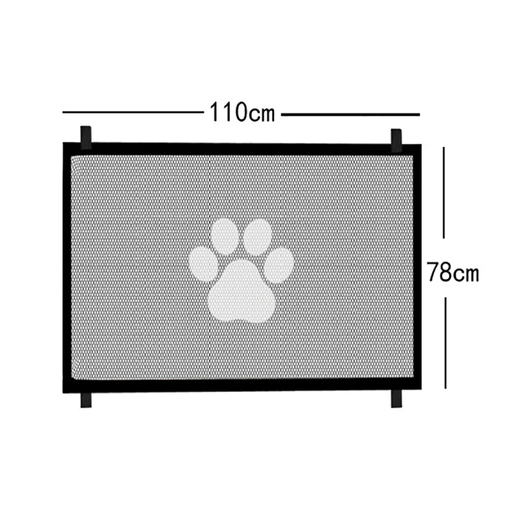 Dog Gate Mesh With 4Pcs Hook Dog Fence For Indoor and Outdoor Safe Pet Dog gate Safety Enclosure Pet supplies Dog Safety Fence - Image 8