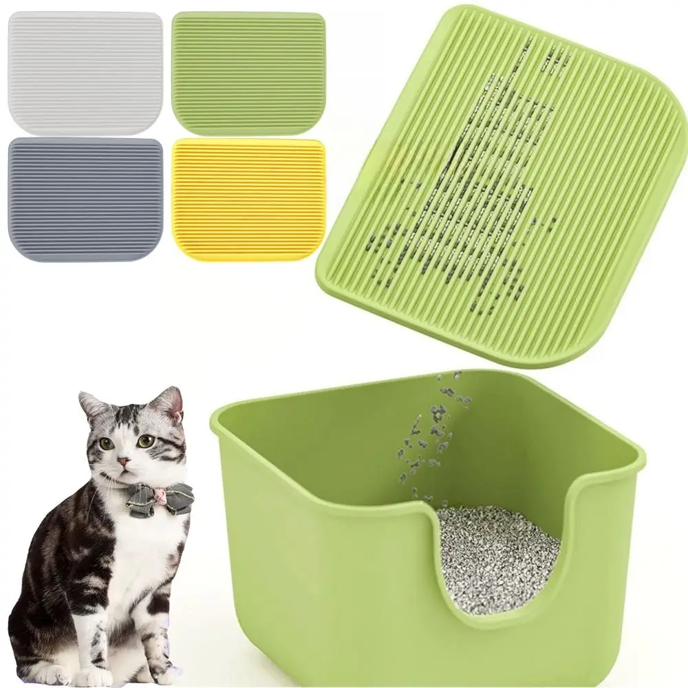 Durable Super Hard Cat Litter Mat Waterproof Splash-Proof Litter Catcher Non Slip Scratch-proof Litter Trapper Pad Pet Grooming - Image 4