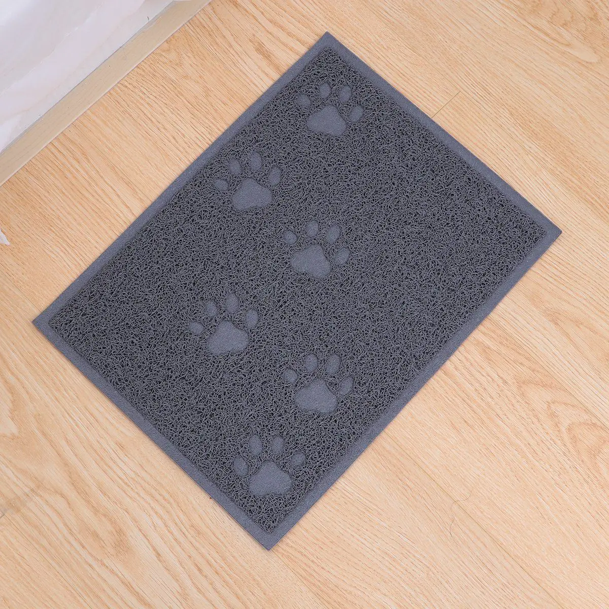 30x40cm Cat Litter Mat Easy Clean PVC Water Resistant Stylish Doormat Pet Washable Cat Litter Mat Pet Cleaning Carpet - Image 9