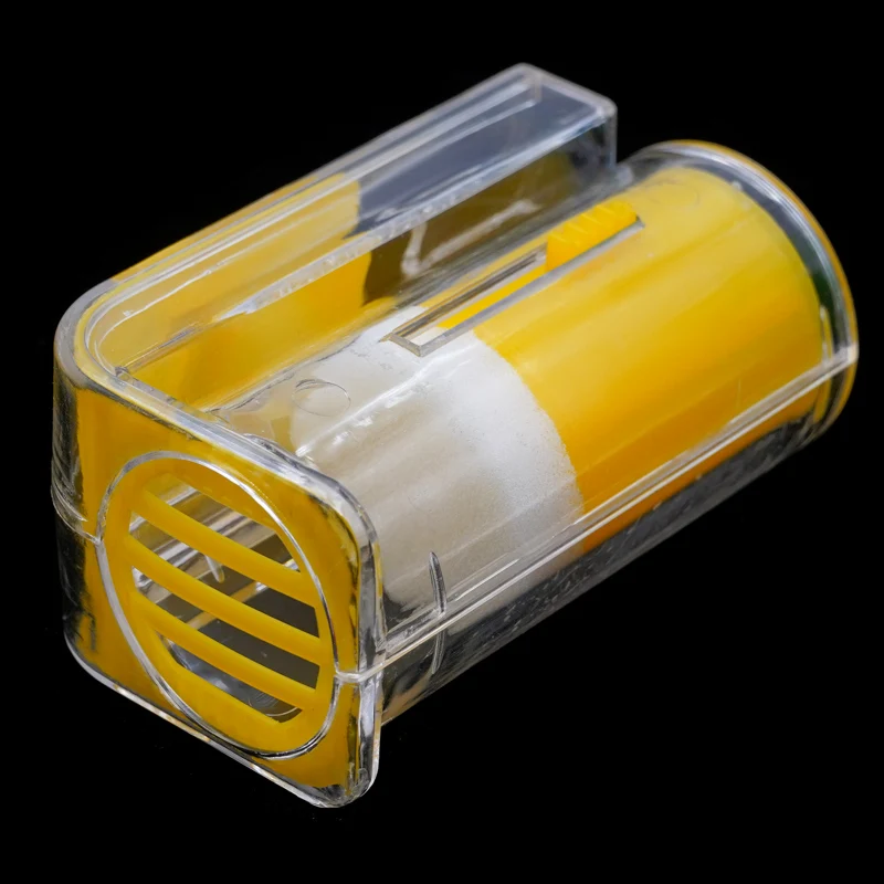 1Pcs Plastic Queen Bee Marker Bottle Bee Catcher Marking Cage Handed Marking Bottle With Sponge Plunger Beekeeping Tools - Image 3