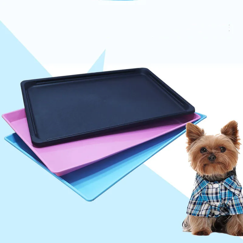 Dog cage tray thickened plastic chassis pet rabbit chicken duck cat cage urine poop tray