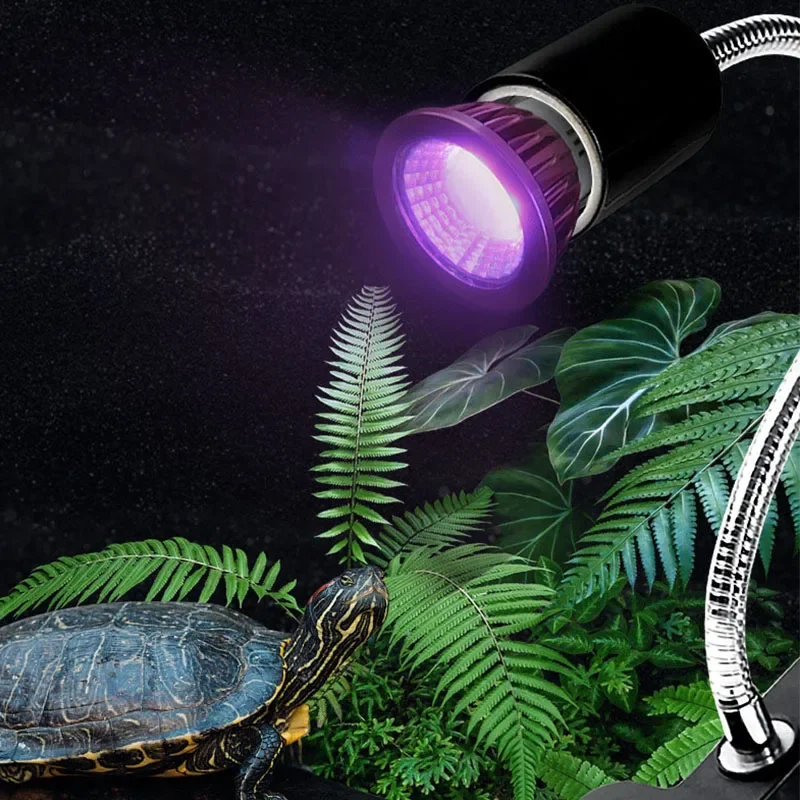 Reptile 110/220V Night Lamp Imitation Moonlight Light Night Sleep Lighting Lamp for Turtle Lizard Snake Reptile Amphibian - Image 3